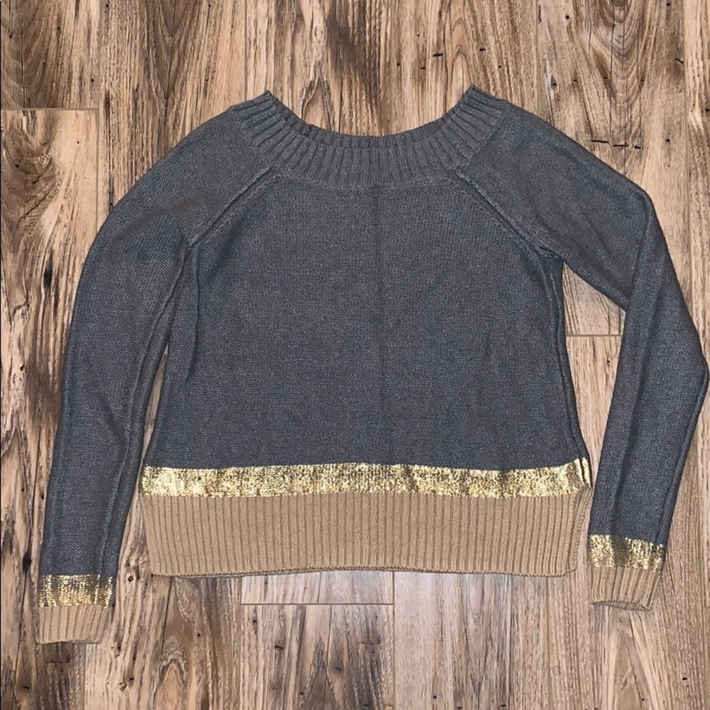 Express boat neck sweater